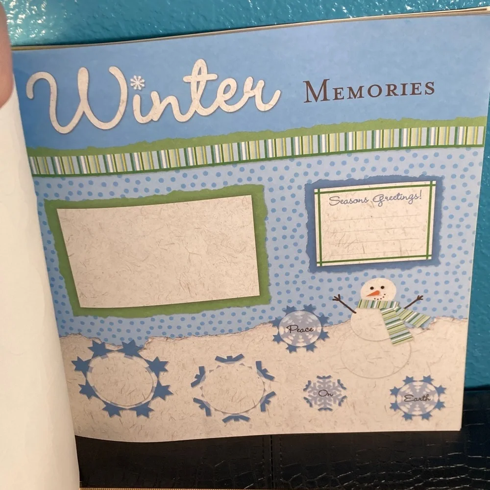5for10 NWT Paper Boutique Scrapbooking FOUR SEASONS 16 pgs 75 Stickers 30 cutout